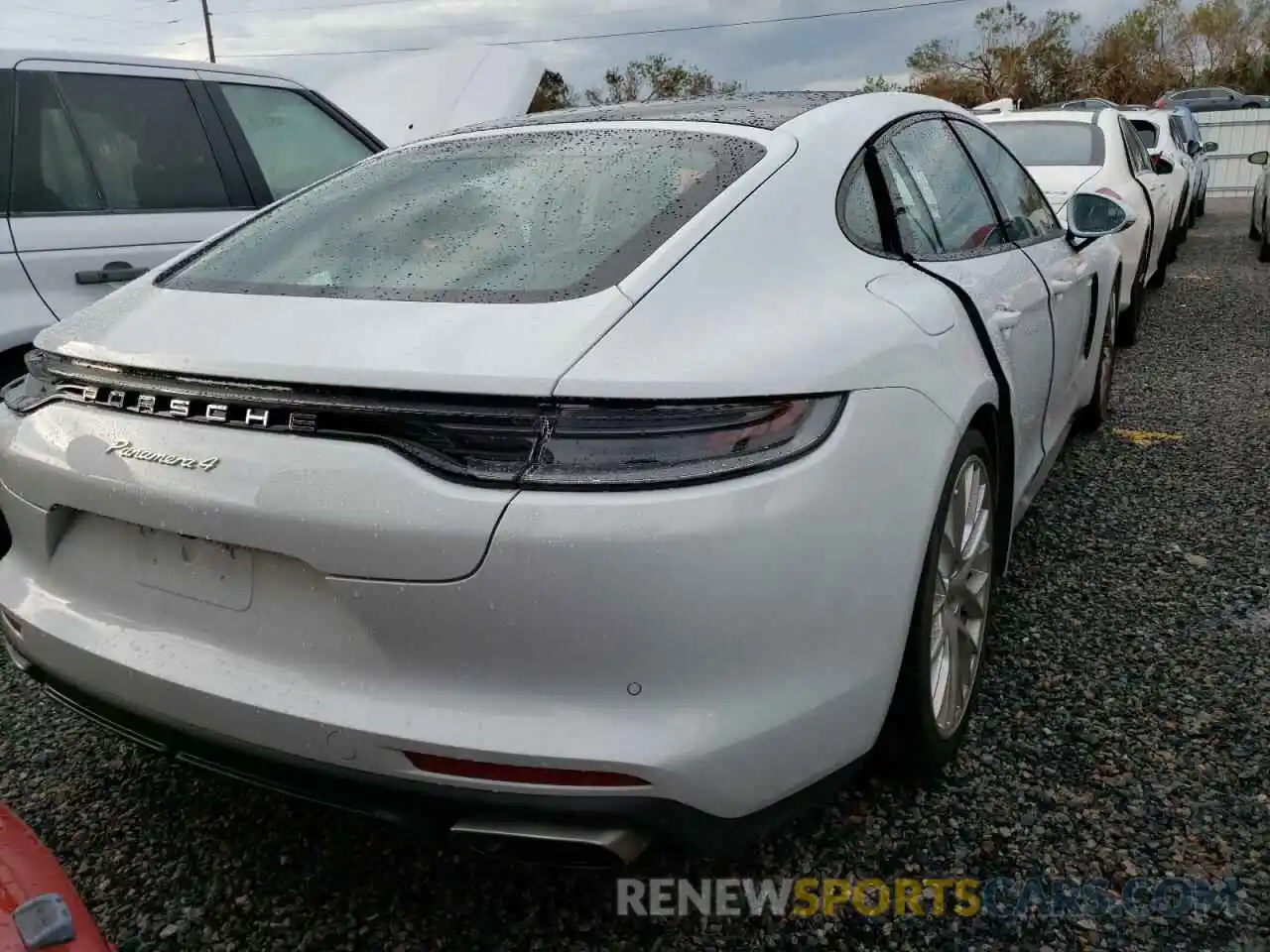 4 Photograph of a damaged car WP0AE2A70NL125051 PORSCHE PANAMERA 2022