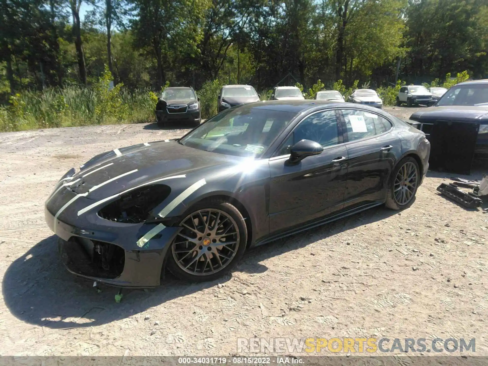 2 Photograph of a damaged car WP0AE2A73NL125092 PORSCHE PANAMERA 2022