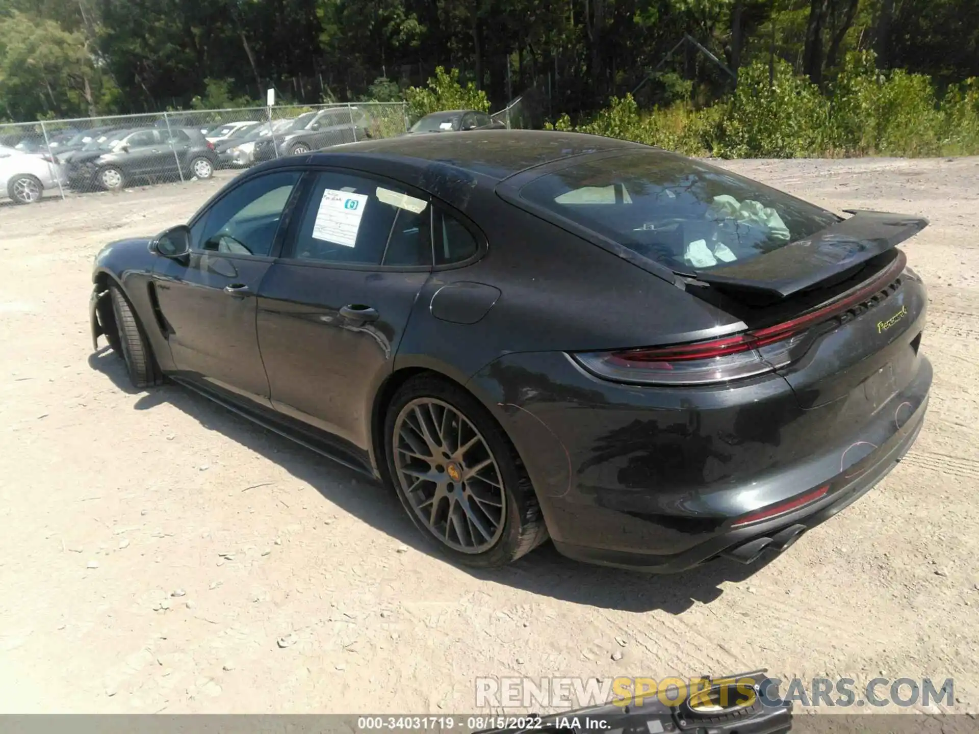 3 Photograph of a damaged car WP0AE2A73NL125092 PORSCHE PANAMERA 2022