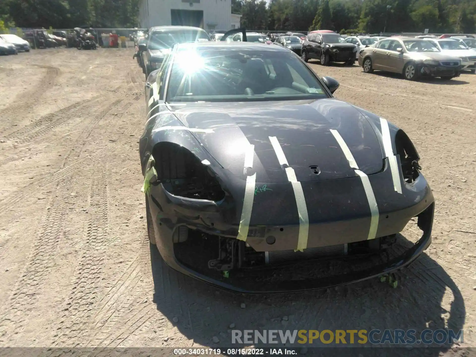 6 Photograph of a damaged car WP0AE2A73NL125092 PORSCHE PANAMERA 2022