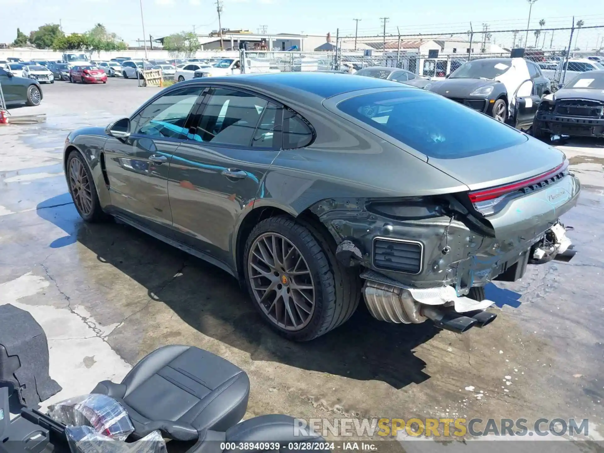 3 Photograph of a damaged car WP0AJ2A73PL103138 PORSCHE PANAMERA 2023