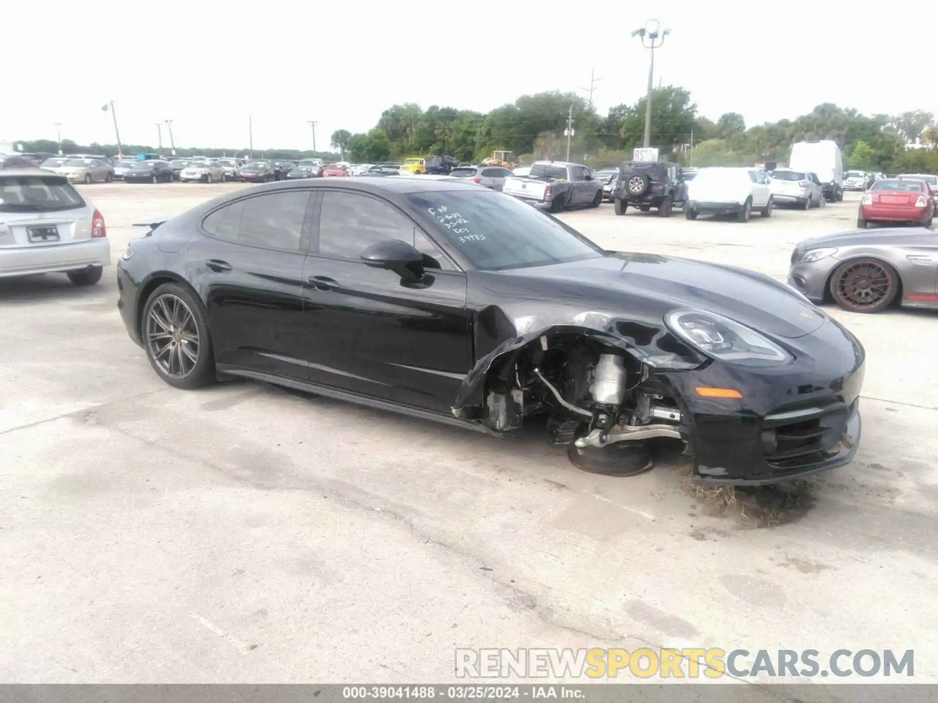 13 Фотография поврежденного автомобиля WP0AJ2A77PL101991 PORSCHE PANAMERA 2023