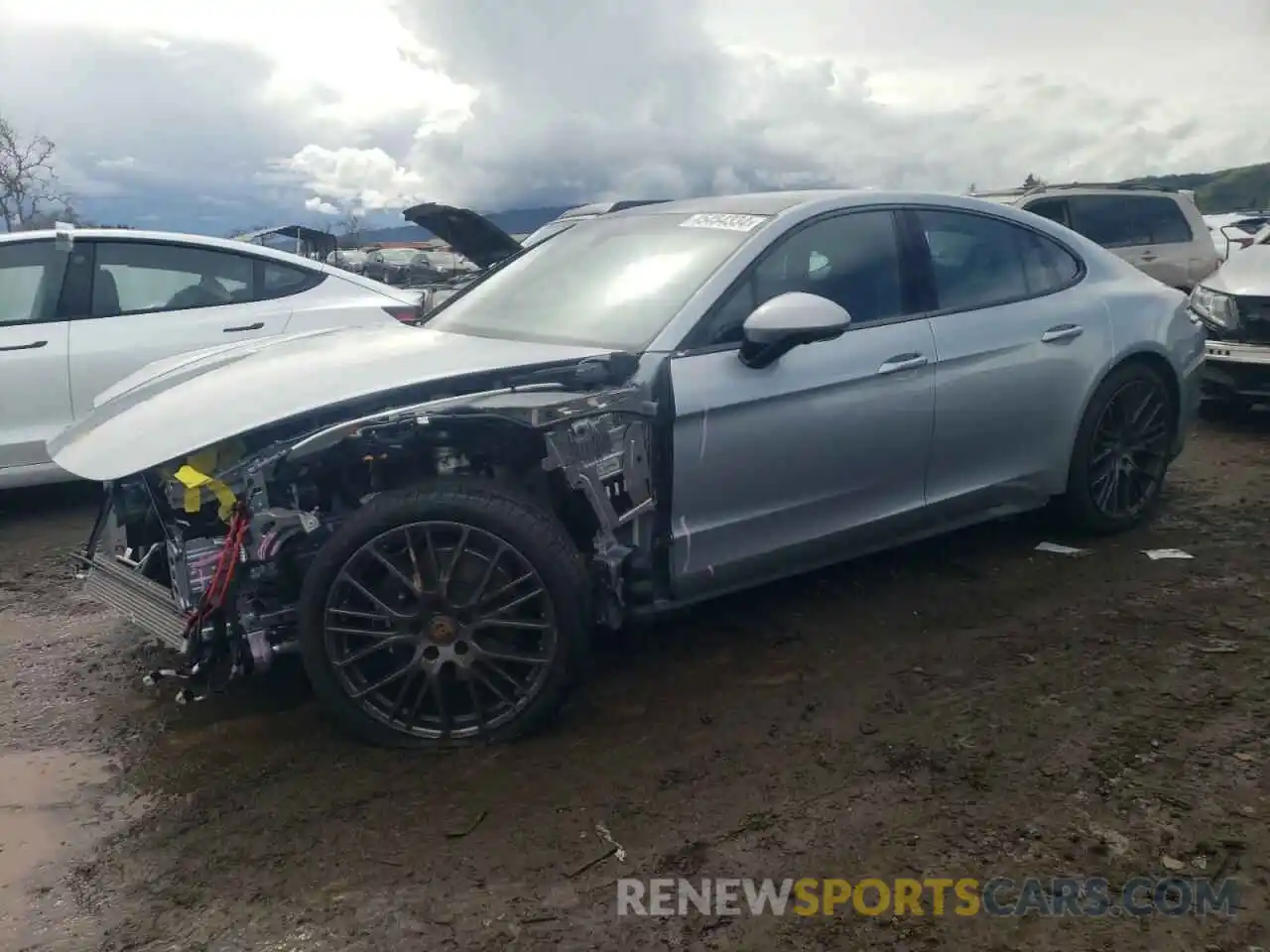 1 Photograph of a damaged car WP0AJ2A77PL102784 PORSCHE PANAMERA 2023