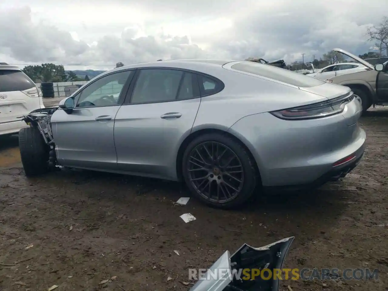 2 Photograph of a damaged car WP0AJ2A77PL102784 PORSCHE PANAMERA 2023