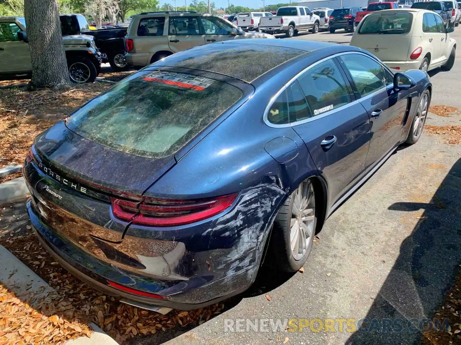 4 Photograph of a damaged car WP0AA2A79KL100785 PORSCHE PANAMERA B 2019