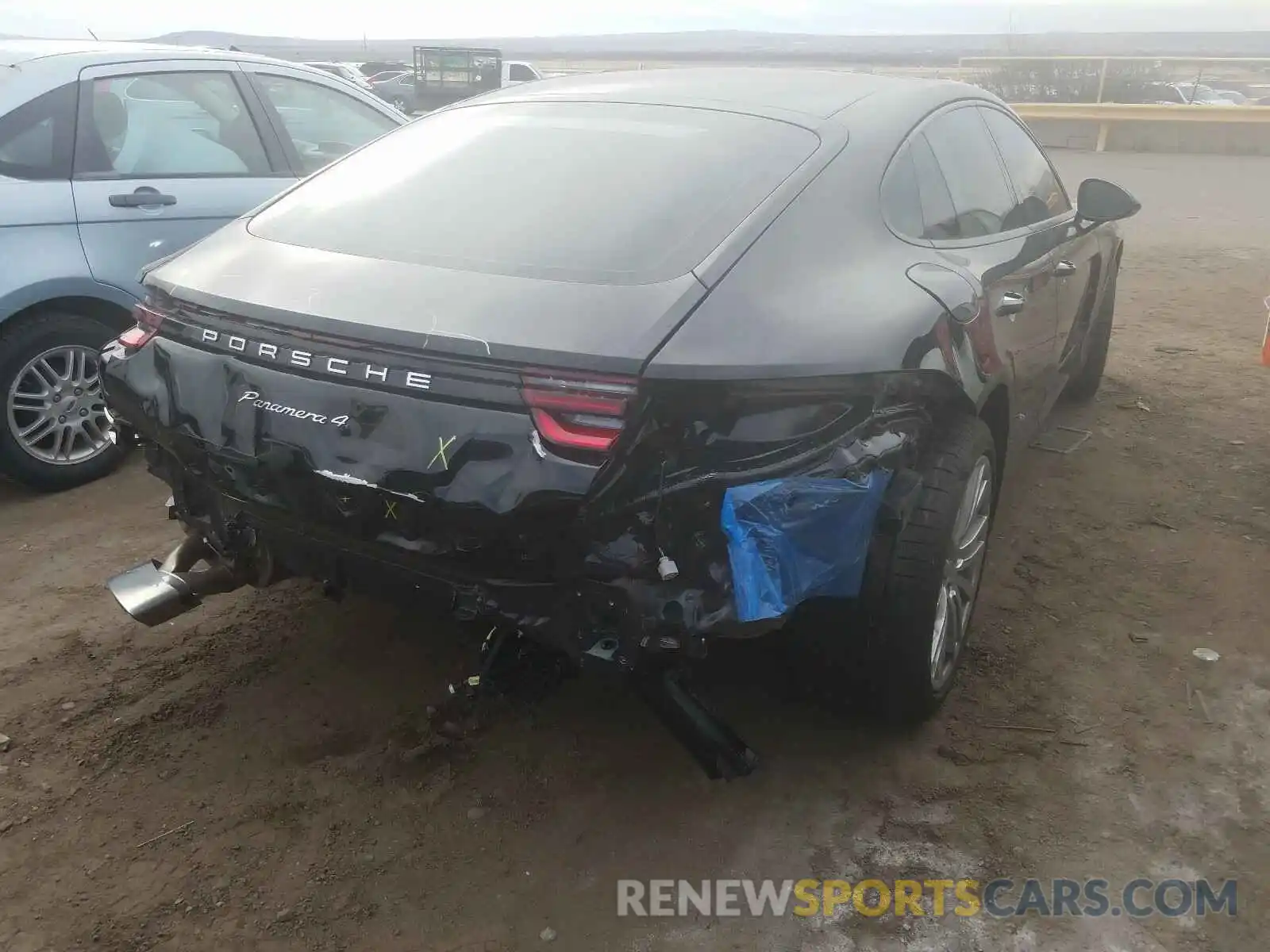 4 Photograph of a damaged car WP0AA2A7XKL100634 PORSCHE PANAMERA B 2019