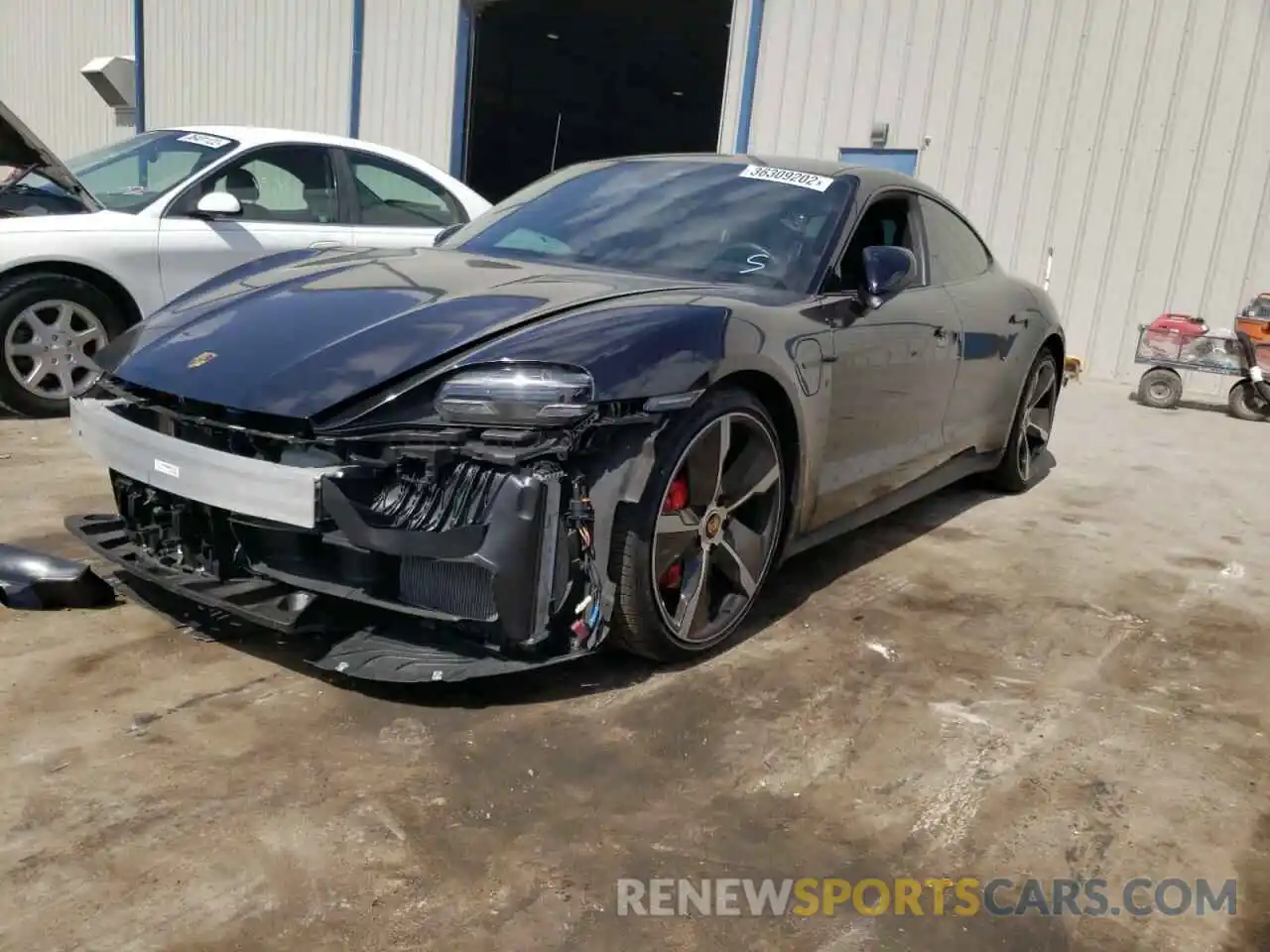 2 Photograph of a damaged car WP0AB2Y10LSA50206 PORSCHE TAYCAN 2020