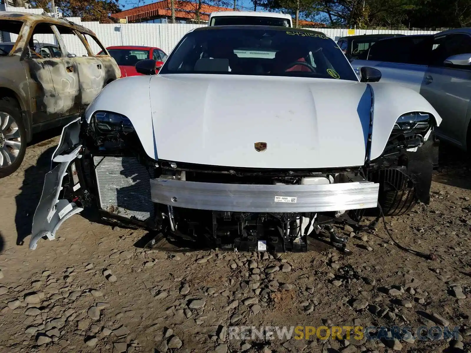 9 Photograph of a damaged car WP0AB2Y17LSA52079 PORSCHE TAYCAN 2020