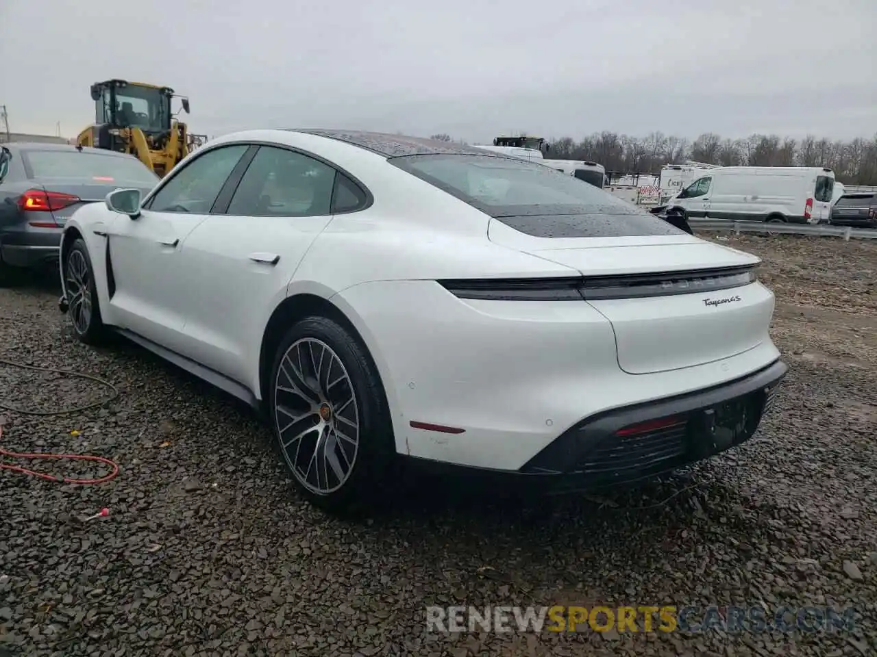 3 Photograph of a damaged car WP0AB2Y19LSA53685 PORSCHE TAYCAN 2020