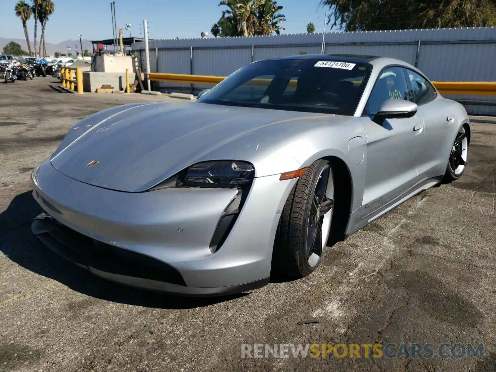 2 Photograph of a damaged car WP0AB2Y1XLSA50570 PORSCHE TAYCAN 2020