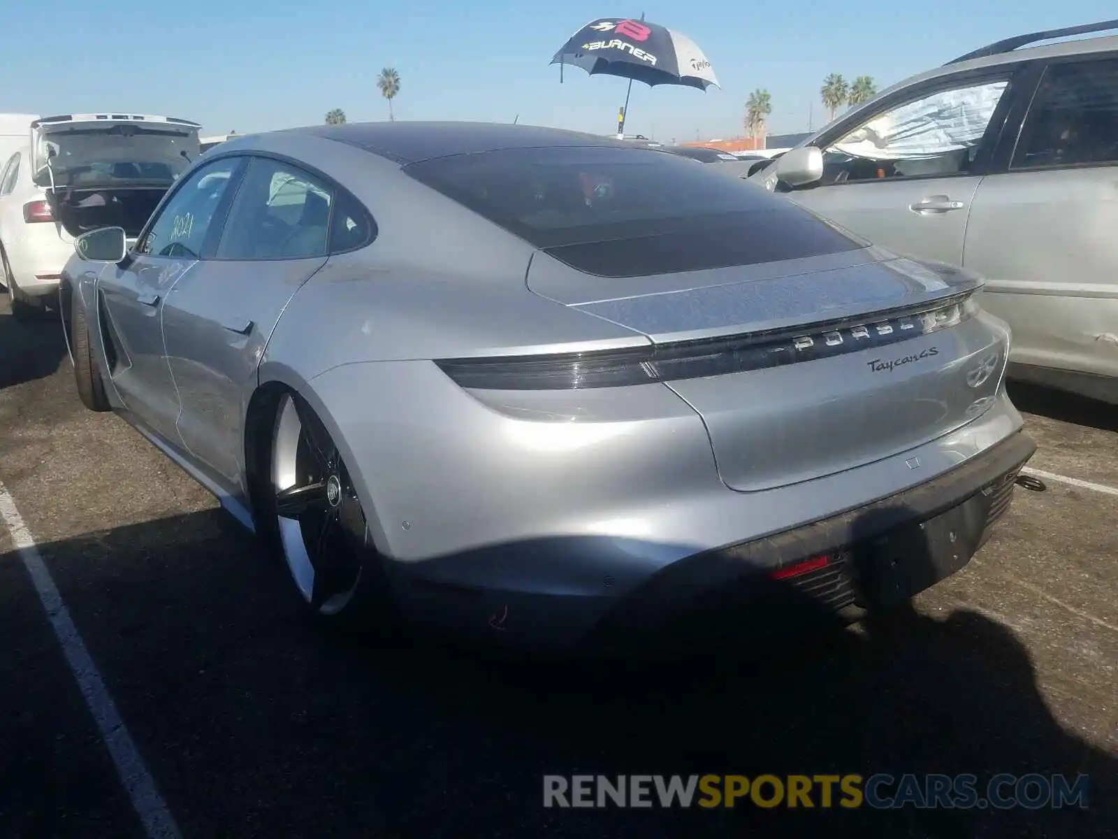 3 Photograph of a damaged car WP0AB2Y1XLSA50570 PORSCHE TAYCAN 2020