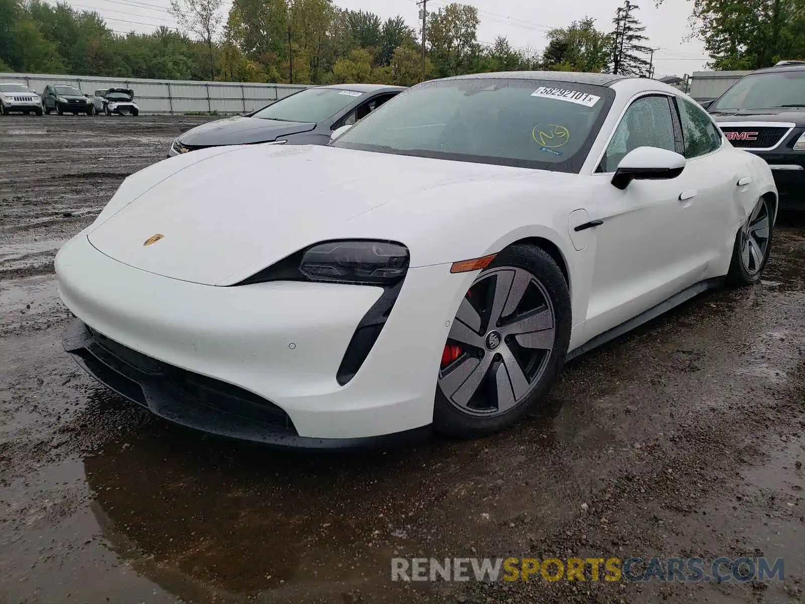 2 Photograph of a damaged car WP0AB2Y1XLSA51699 PORSCHE TAYCAN 2020