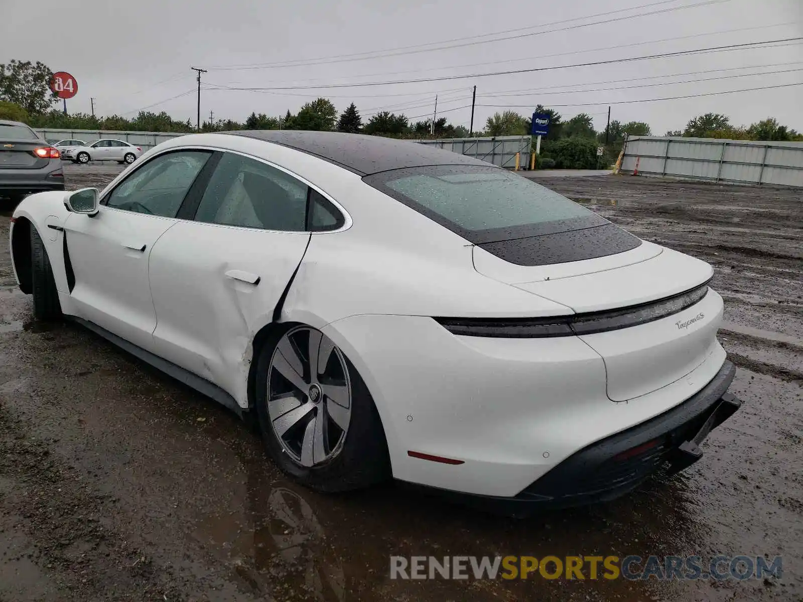 3 Photograph of a damaged car WP0AB2Y1XLSA51699 PORSCHE TAYCAN 2020