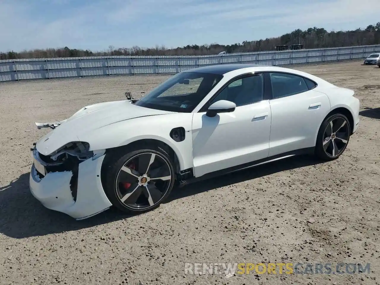 1 Photograph of a damaged car WP0AB2Y1XLSA53372 PORSCHE TAYCAN 2020