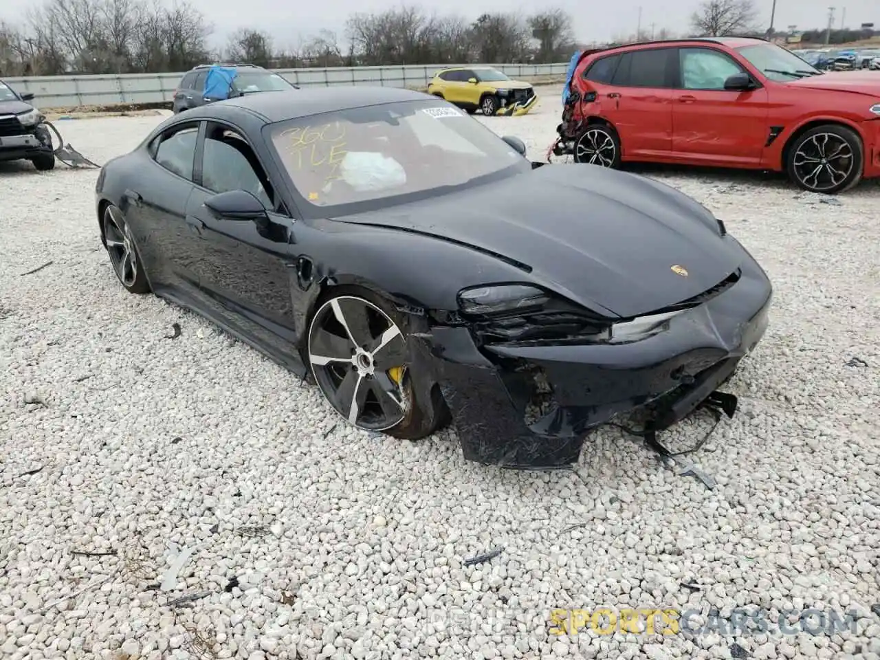 1 Photograph of a damaged car WP0AC2Y10LSA72235 PORSCHE TAYCAN 2020