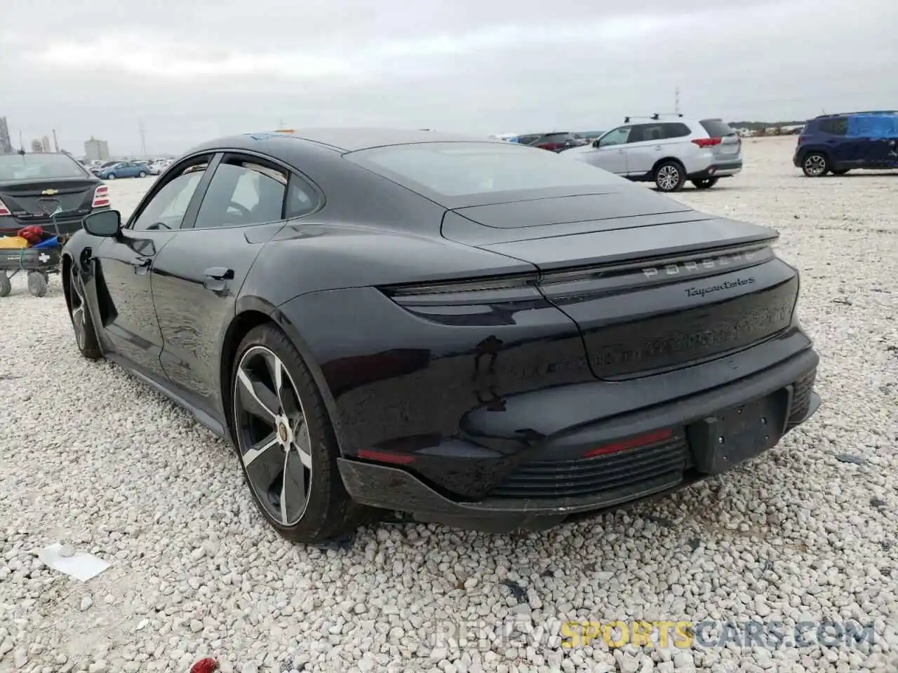 3 Photograph of a damaged car WP0AC2Y10LSA72235 PORSCHE TAYCAN 2020