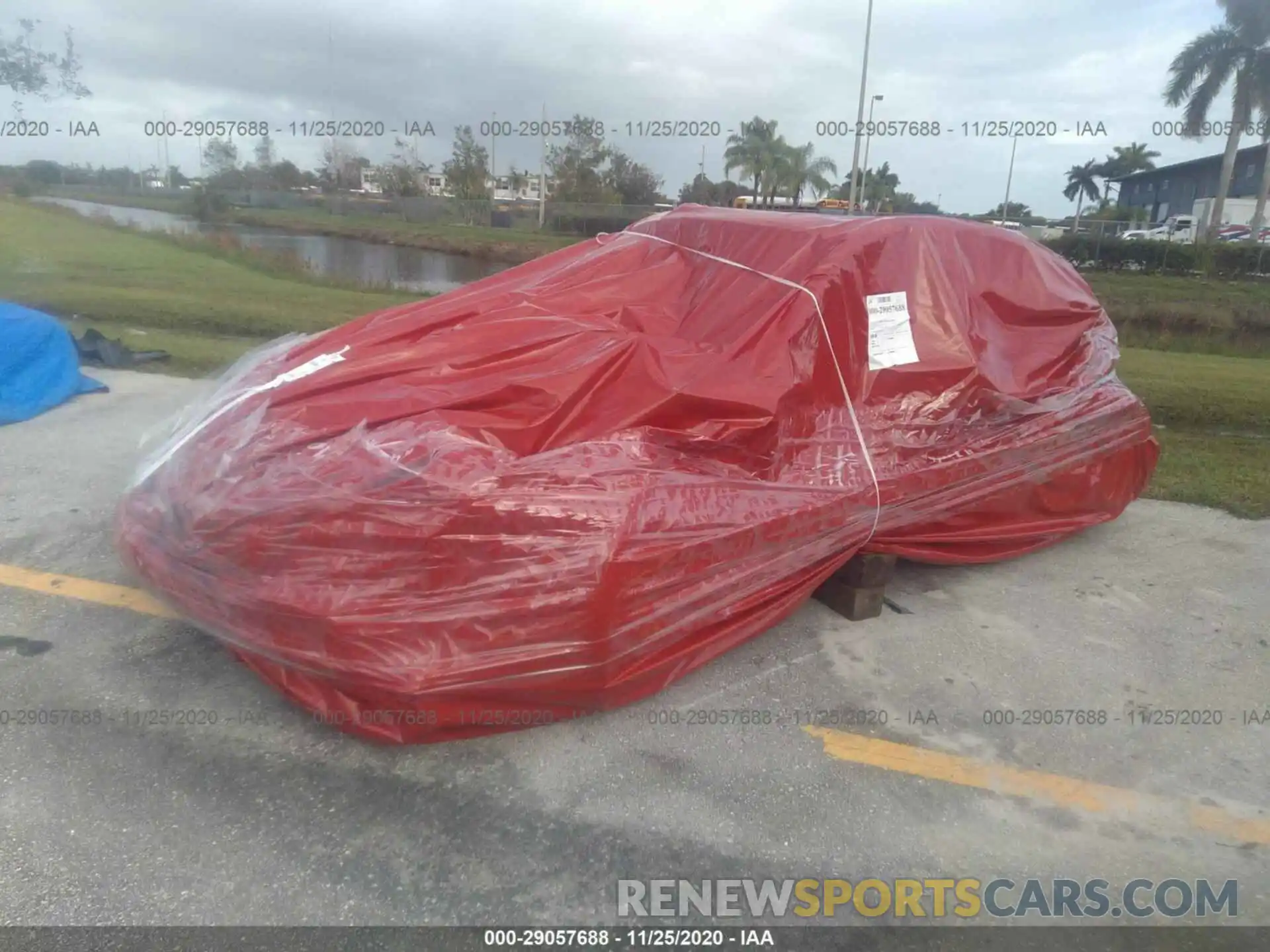 2 Photograph of a damaged car WP0AC2Y14L5A70780 PORSCHE TAYCAN 2020