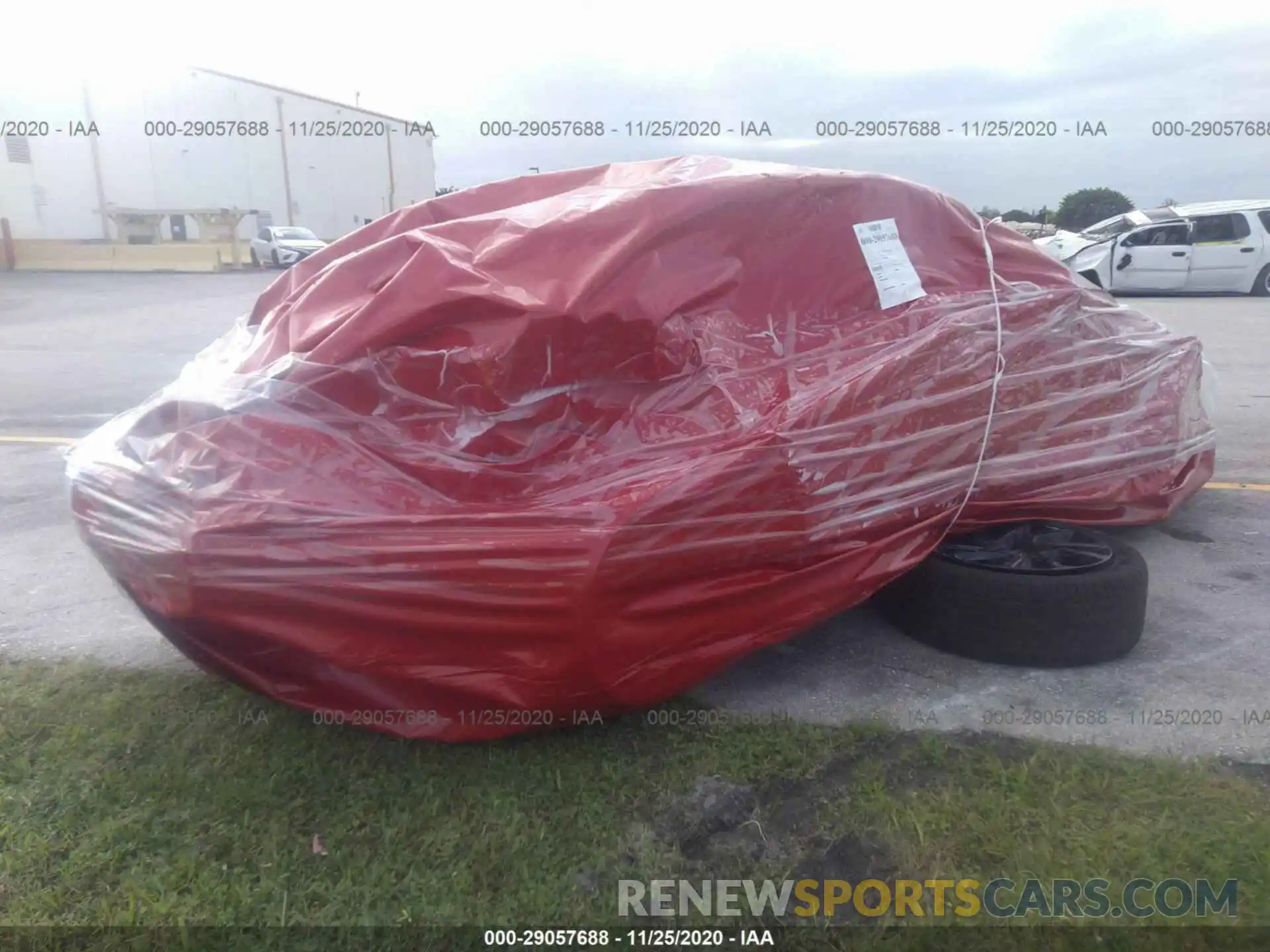 4 Photograph of a damaged car WP0AC2Y14L5A70780 PORSCHE TAYCAN 2020