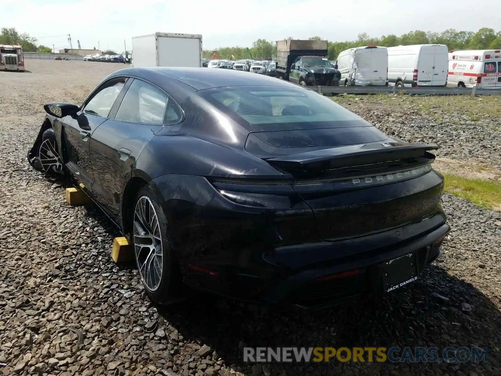 3 Photograph of a damaged car WP0AC2Y14LSA70195 PORSCHE TAYCAN 2020