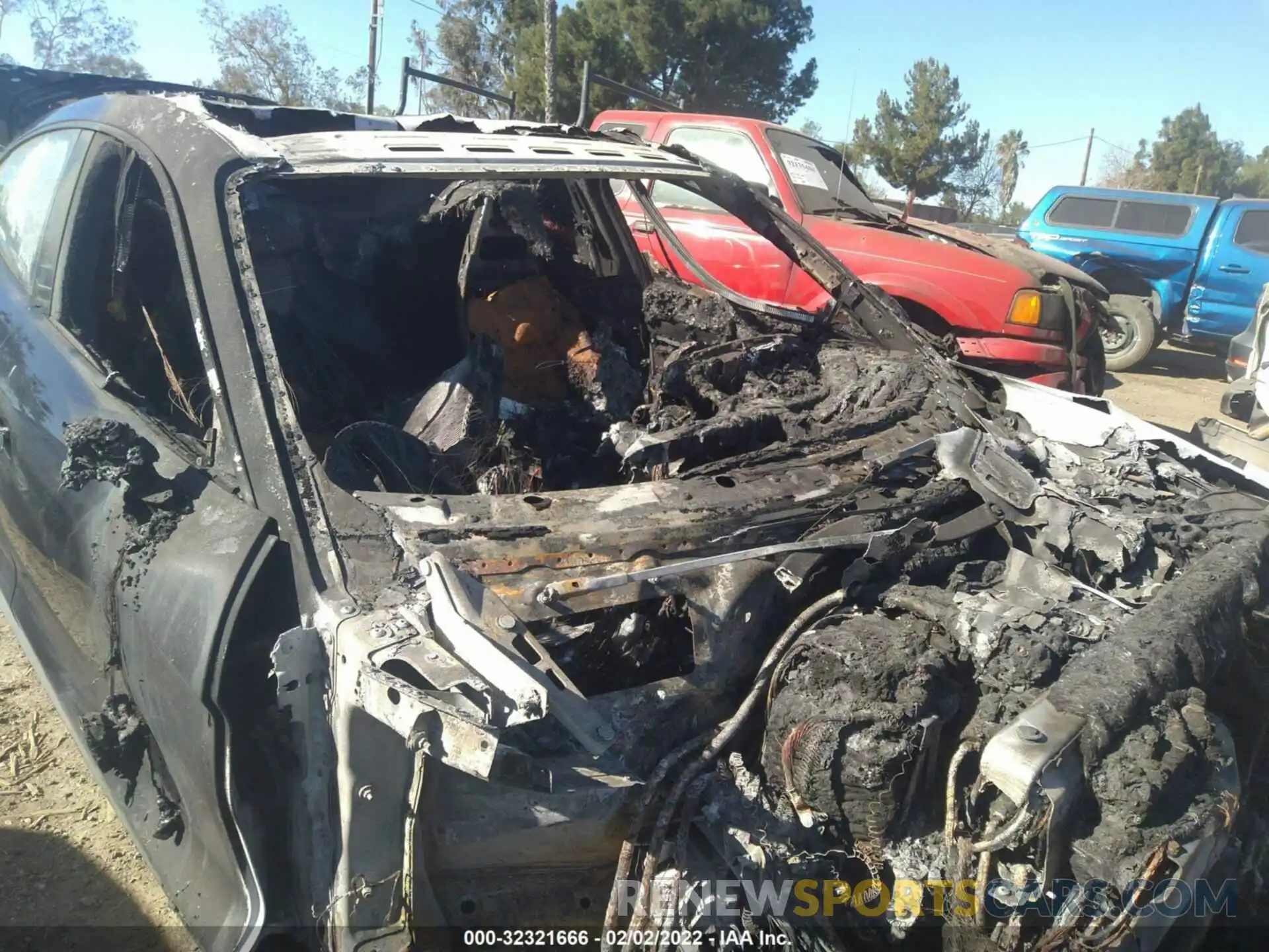 6 Photograph of a damaged car WP0AA2Y12MSA13601 PORSCHE TAYCAN 2021