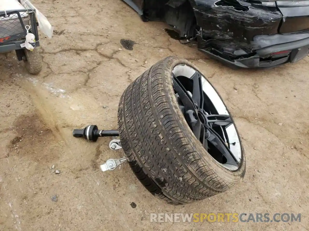 9 Photograph of a damaged car WP0AB2Y13MSA43557 PORSCHE TAYCAN 2021