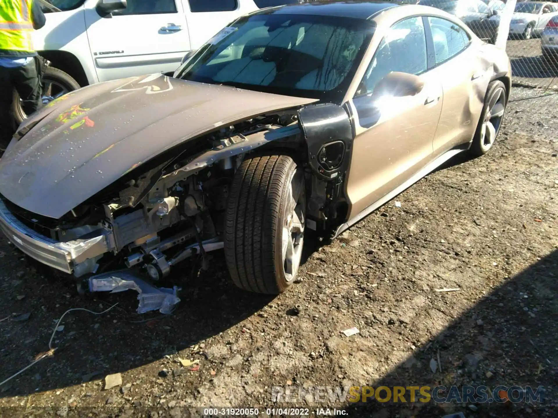 6 Photograph of a damaged car WP0AB2Y14MLA40130 PORSCHE TAYCAN 2021