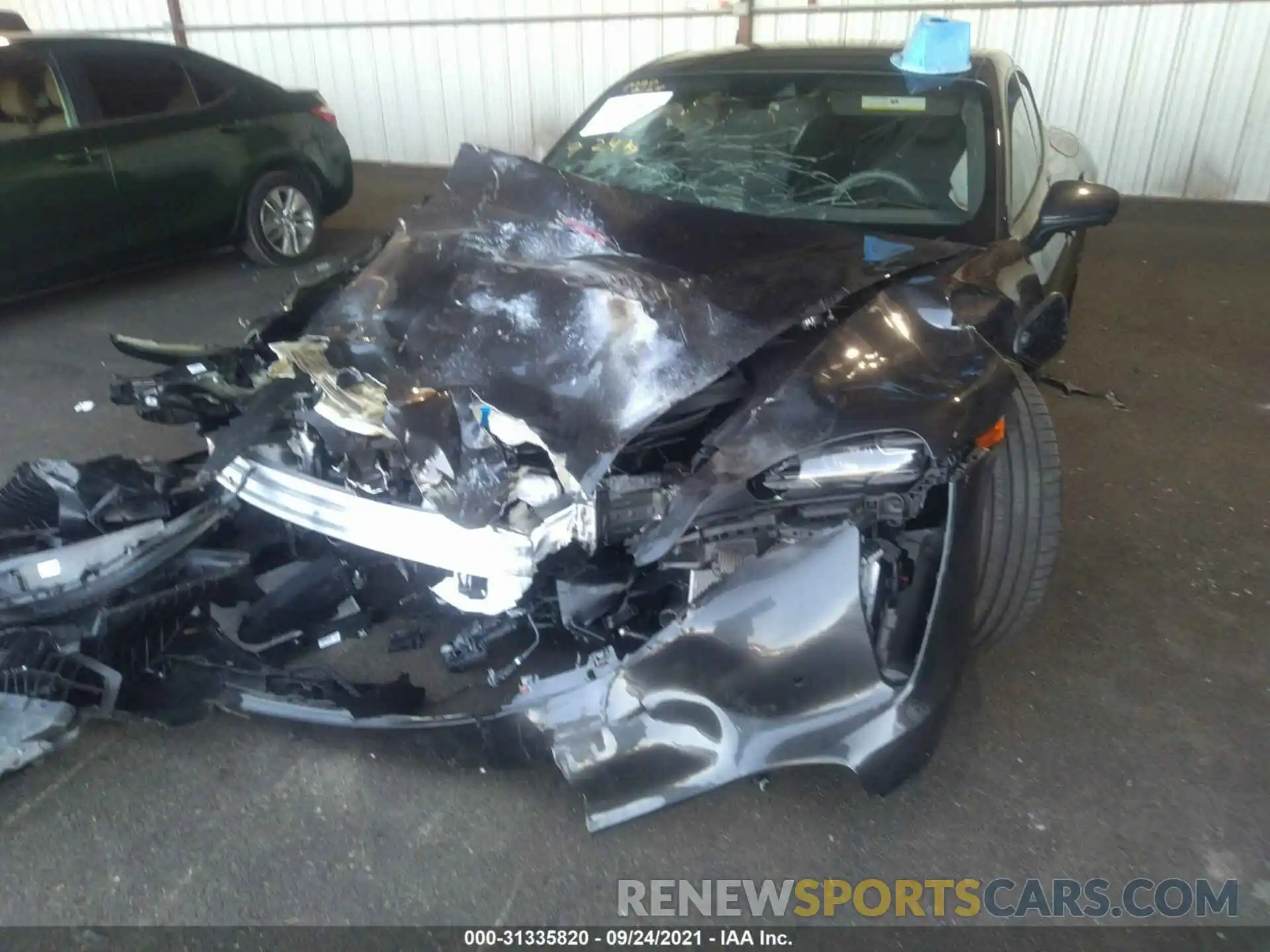 6 Photograph of a damaged car WP0AB2Y14MSA43969 PORSCHE TAYCAN 2021