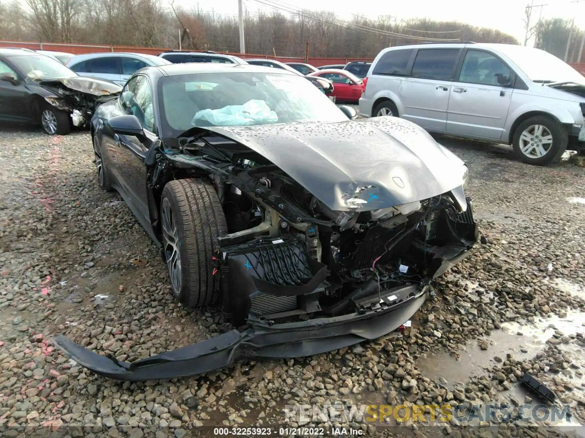 6 Photograph of a damaged car WP0AB2Y14MSA44720 PORSCHE TAYCAN 2021