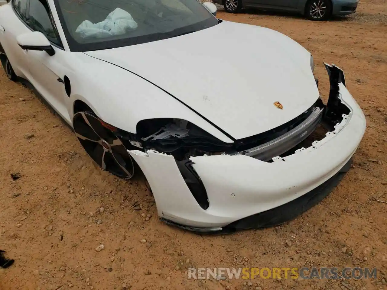 9 Photograph of a damaged car WP0AB2Y16MSA44654 PORSCHE TAYCAN 2021