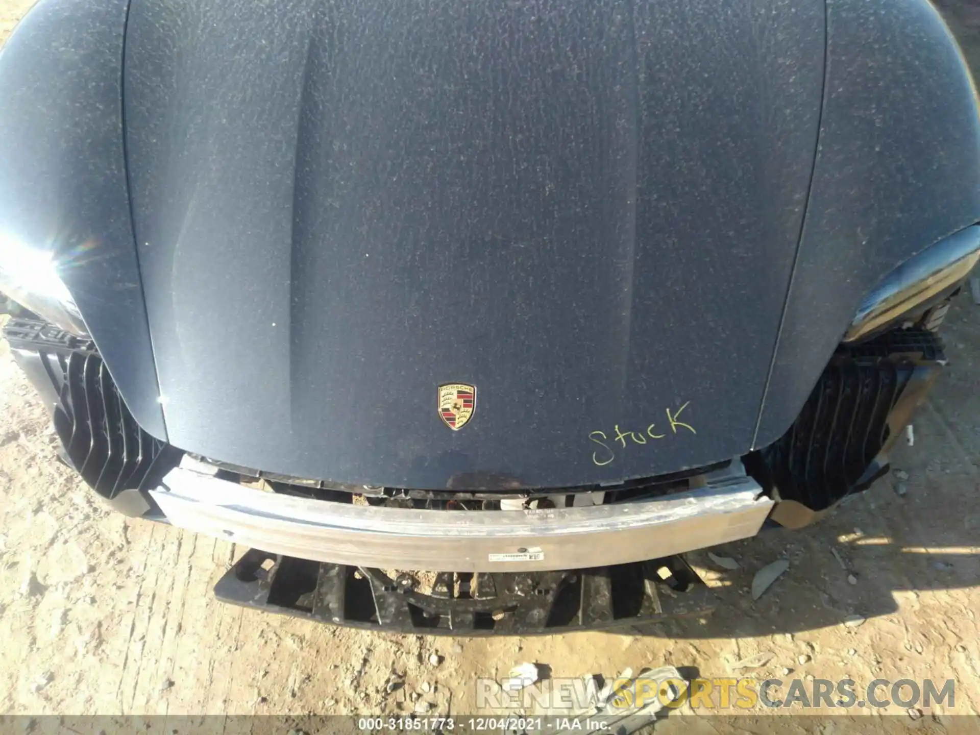 10 Photograph of a damaged car WP0AB2Y18MSA43232 PORSCHE TAYCAN 2021