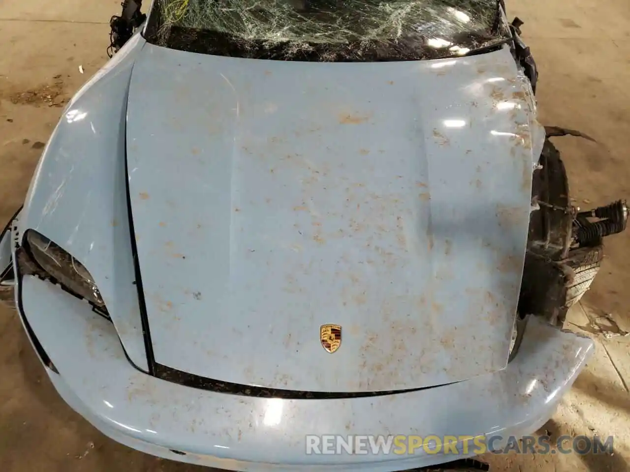 7 Photograph of a damaged car WP0AB2Y19MSA43224 PORSCHE TAYCAN 2021