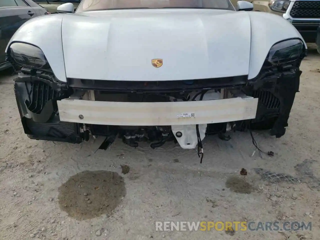 9 Photograph of a damaged car WP0AC2Y16MSA63587 PORSCHE TAYCAN 2021