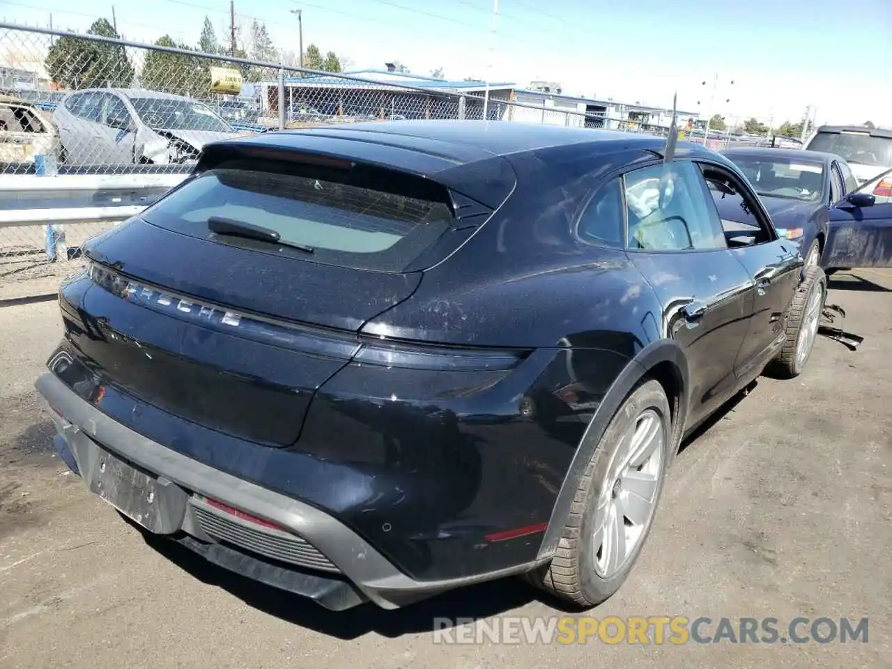 4 Photograph of a damaged car WP0BA2Y11MSA71123 PORSCHE TAYCAN 2021