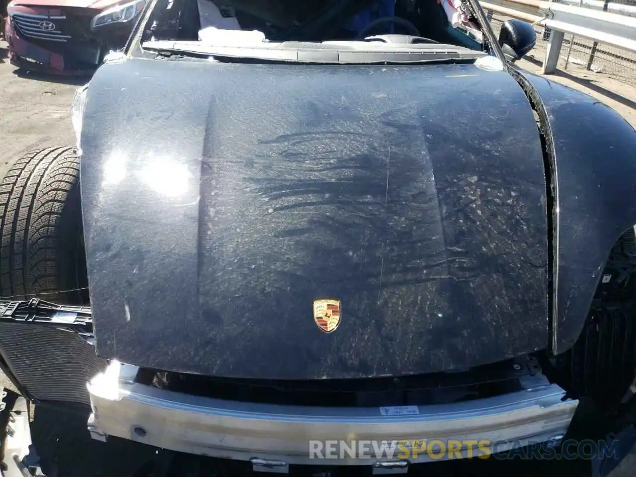 7 Photograph of a damaged car WP0BA2Y11MSA71123 PORSCHE TAYCAN 2021