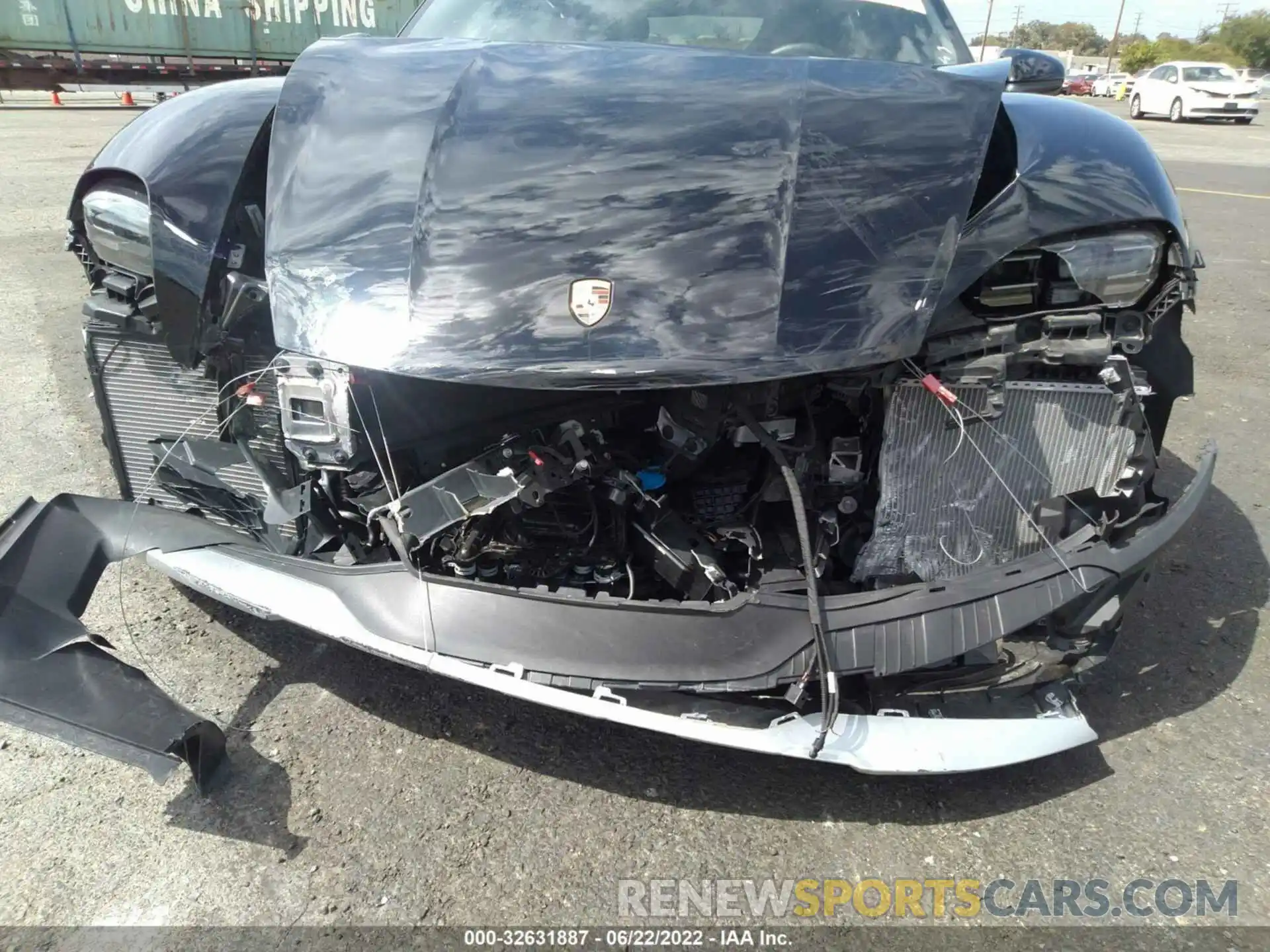 6 Photograph of a damaged car WP0BA2Y18MSA71071 PORSCHE TAYCAN 2021