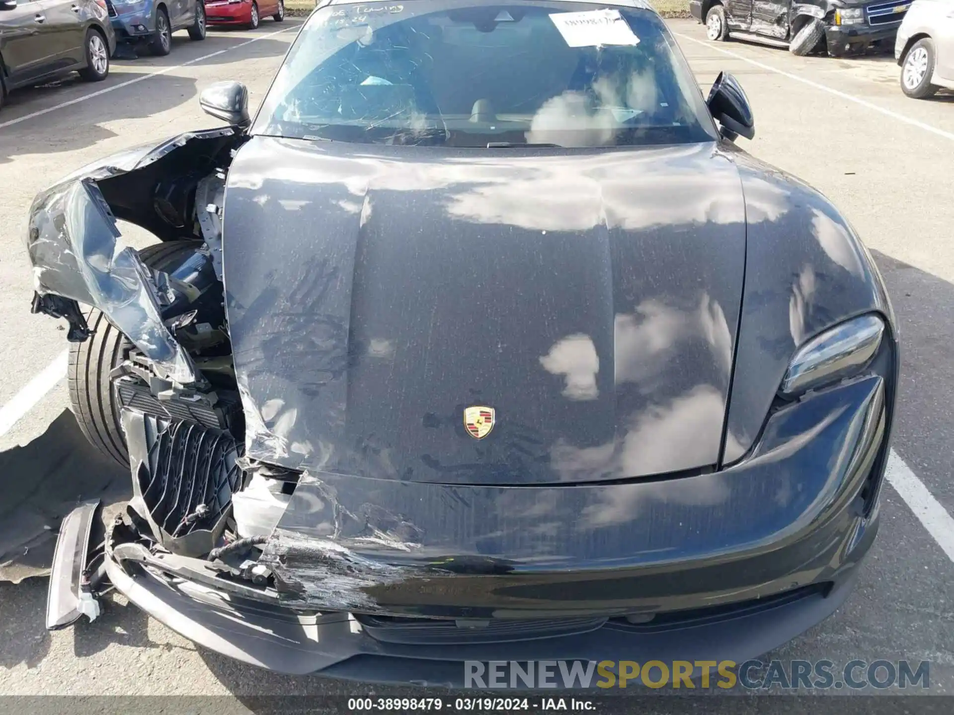 10 Photograph of a damaged car WP0AB2Y11PSA35803 PORSCHE TAYCAN 2023