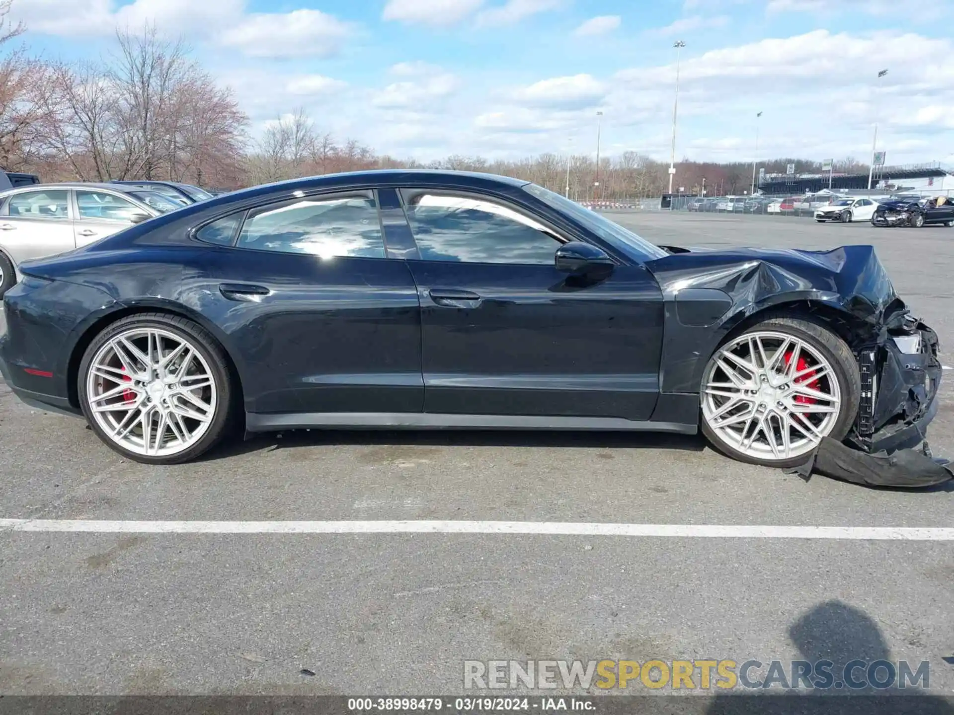 13 Photograph of a damaged car WP0AB2Y11PSA35803 PORSCHE TAYCAN 2023