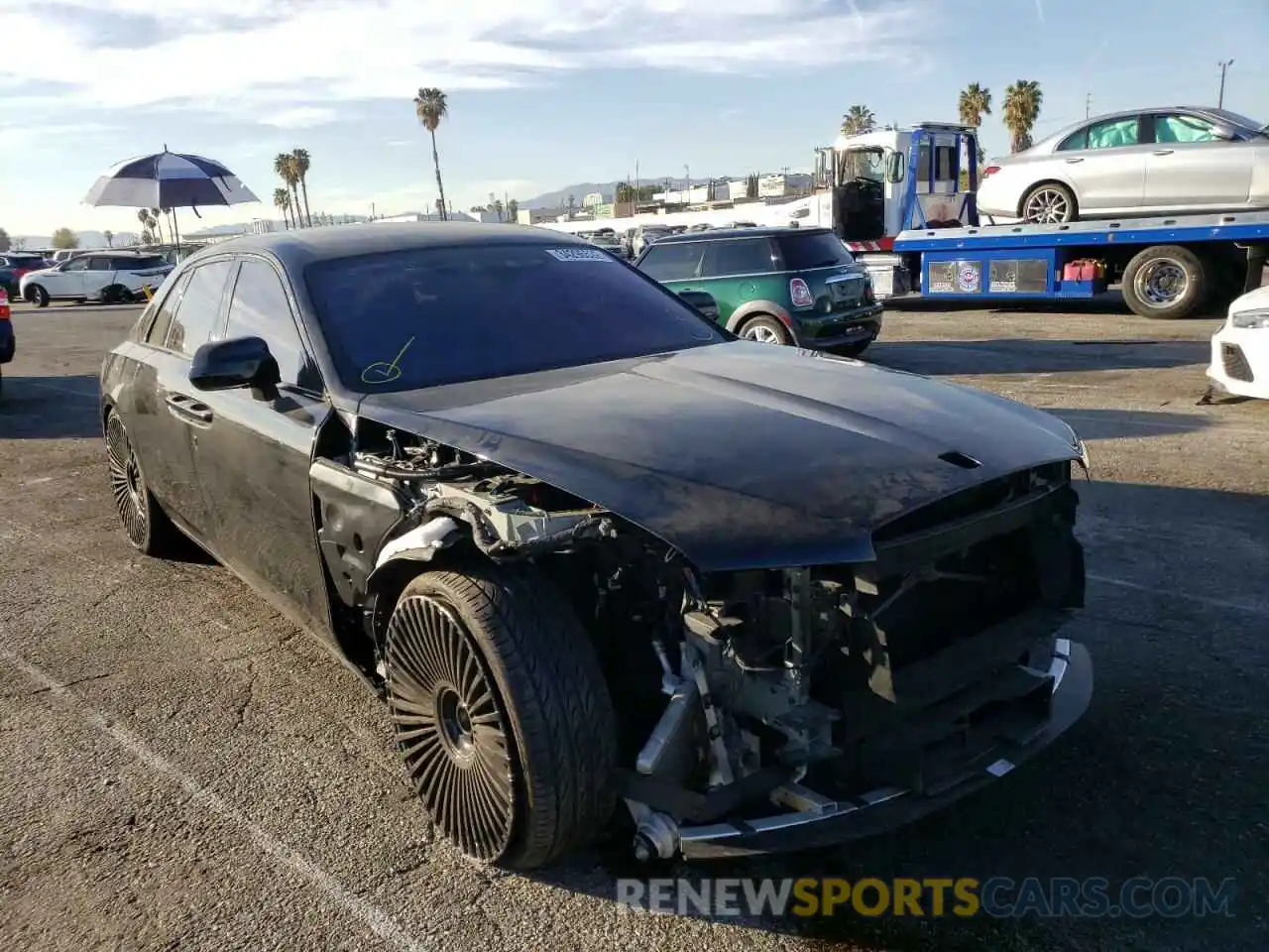 1 Photograph of a damaged car SCATV0C01MU206007 ROLLS-ROYCE ALL MODELS 2021