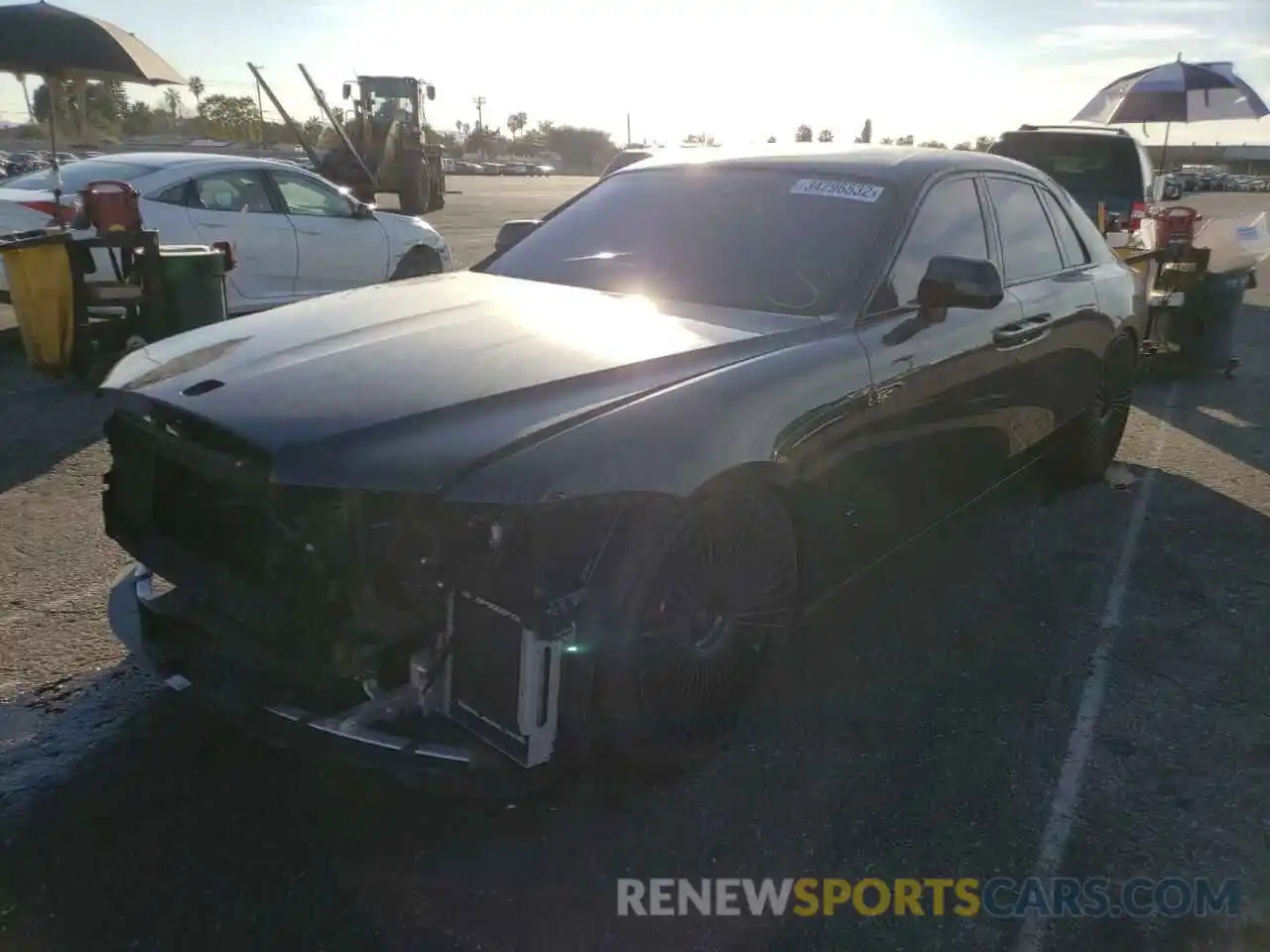 2 Photograph of a damaged car SCATV0C01MU206007 ROLLS-ROYCE ALL MODELS 2021