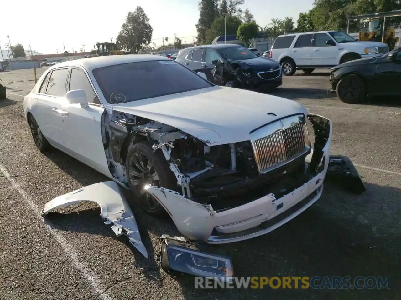 1 Photograph of a damaged car SCATV2C08MU206422 ROLLS-ROYCE ALL MODELS 2021