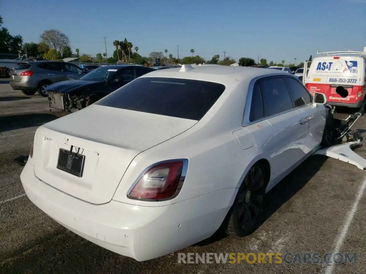 4 Photograph of a damaged car SCATV2C08MU206422 ROLLS-ROYCE ALL MODELS 2021