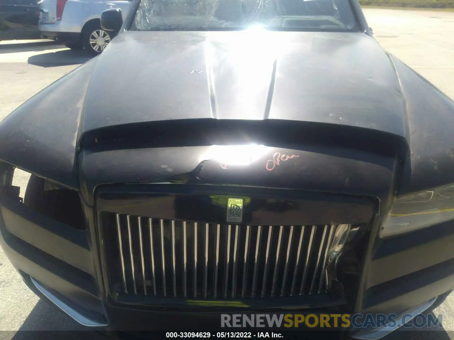 10 Photograph of a damaged car SLATV4C08LU200680 ROLLS-ROYCE CULLINAN 2020