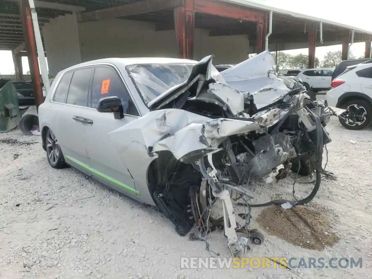 1 Photograph of a damaged car SLATV4C06MU206317 ROLLS-ROYCE CULLINAN 2021