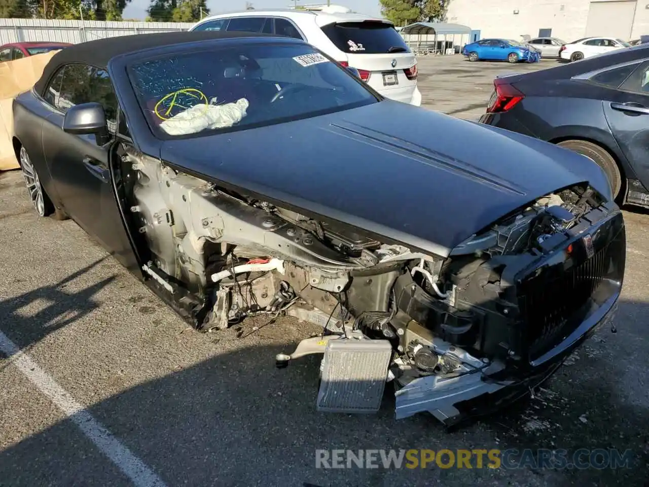 1 Photograph of a damaged car SCA666D58KU118219 ROLLS-ROYCE DAWN 2019