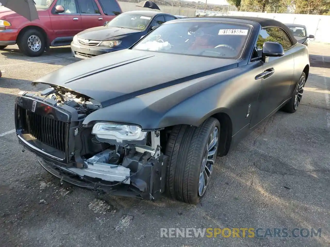 2 Photograph of a damaged car SCA666D58KU118219 ROLLS-ROYCE DAWN 2019