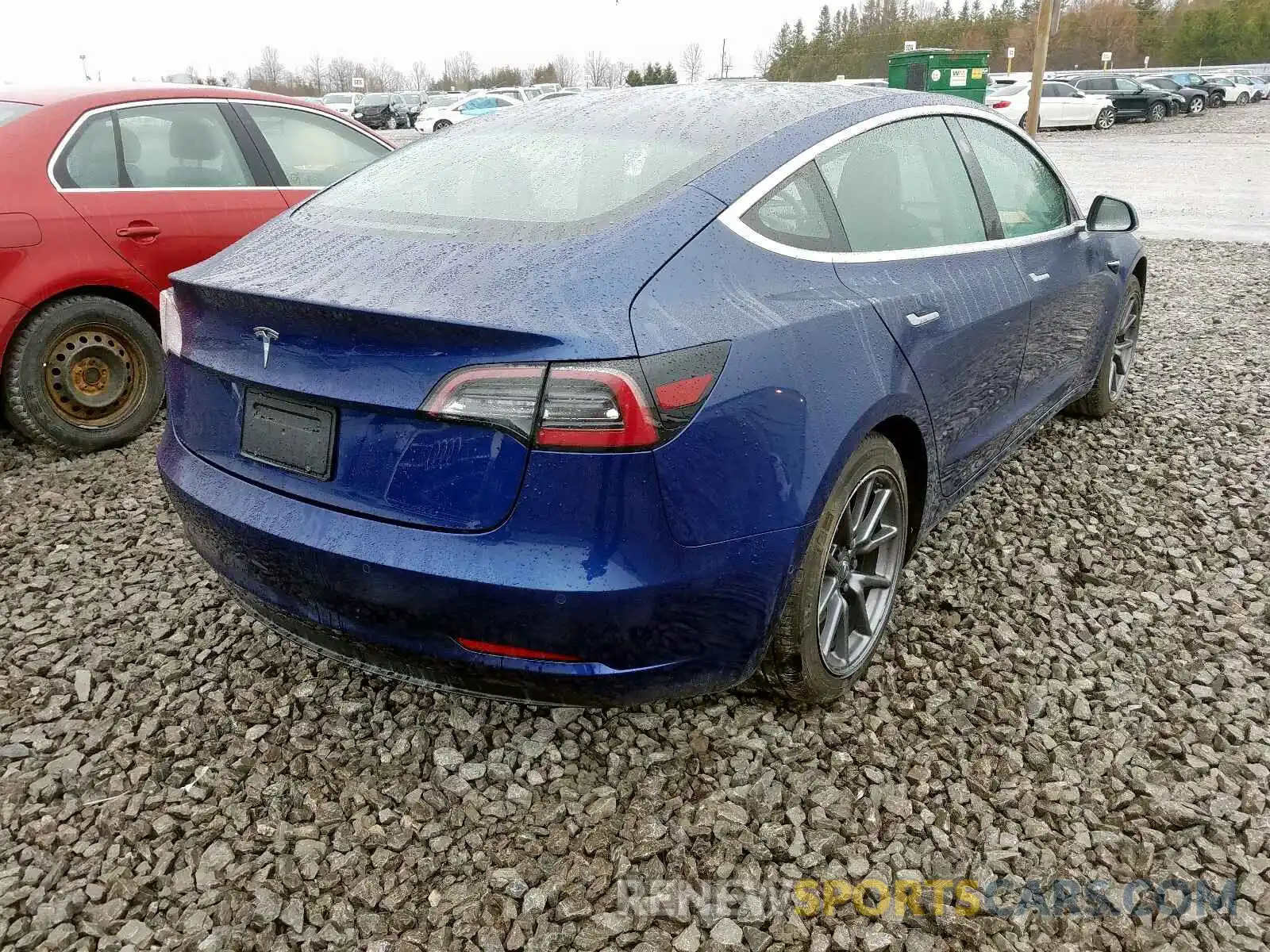 4 Photograph of a damaged car 5YJ3E1EA0KF265382 TESLA MODEL 3 2019