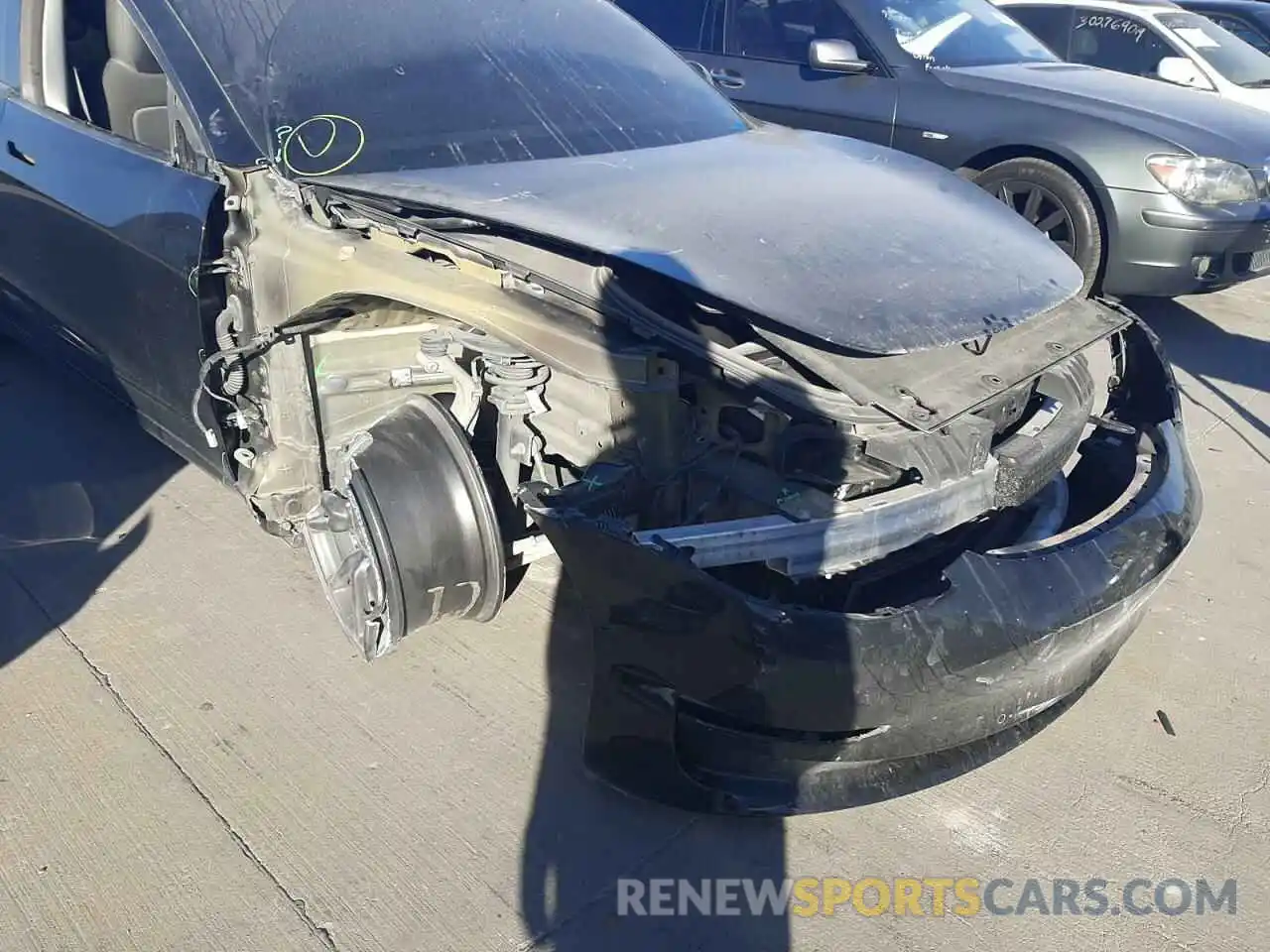 9 Photograph of a damaged car 5YJ3E1EA0KF297958 TESLA MODEL 3 2019