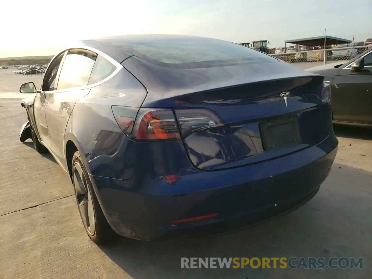 3 Photograph of a damaged car 5YJ3E1EA0KF301930 TESLA MODEL 3 2019