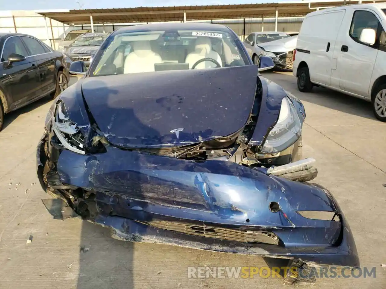 7 Photograph of a damaged car 5YJ3E1EA0KF301930 TESLA MODEL 3 2019