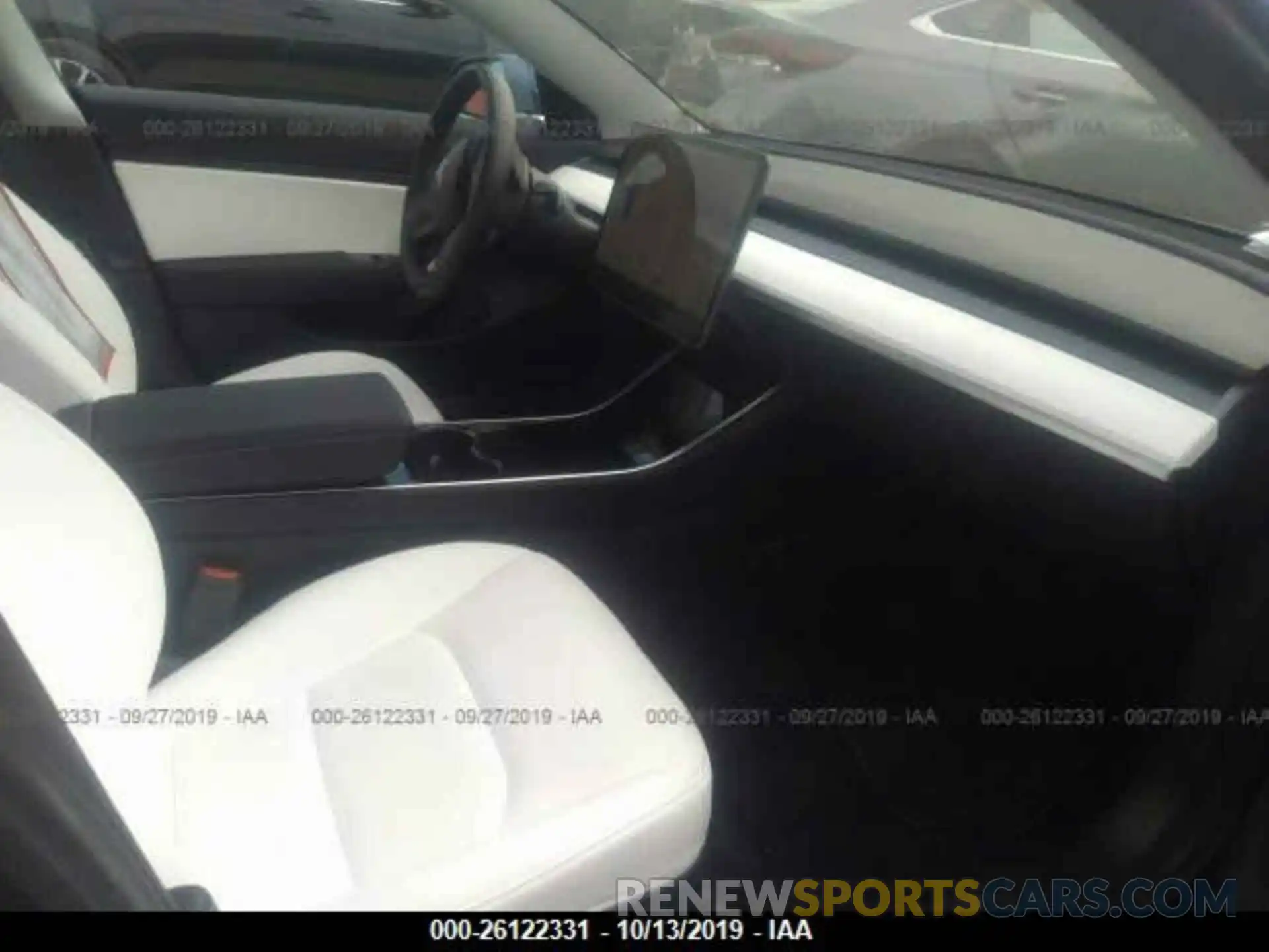 5 Photograph of a damaged car 5YJ3E1EA0KF302575 TESLA MODEL 3 2019